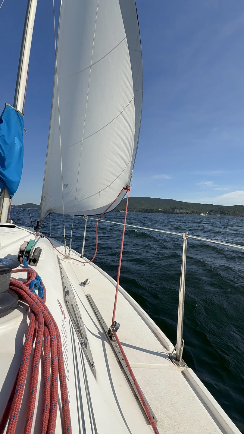 Было все прекрасно, капитан очень интересный человек, очень много интересного узнали о парусных яхтах и морских путешествиях