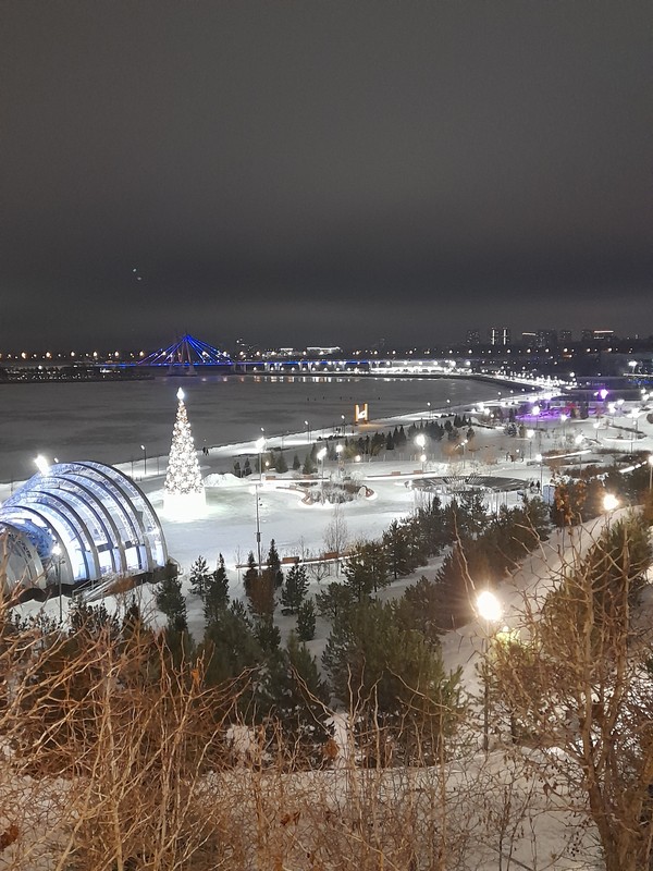 Вечерняя Казань вчера и сегодня