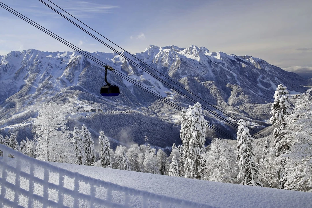 Подъёмники курорта «Красная Поляна» (бывший «Горки город»)