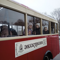 Фото туриста Андрей 1 - На ретроавтобусе — по центру Петербурга