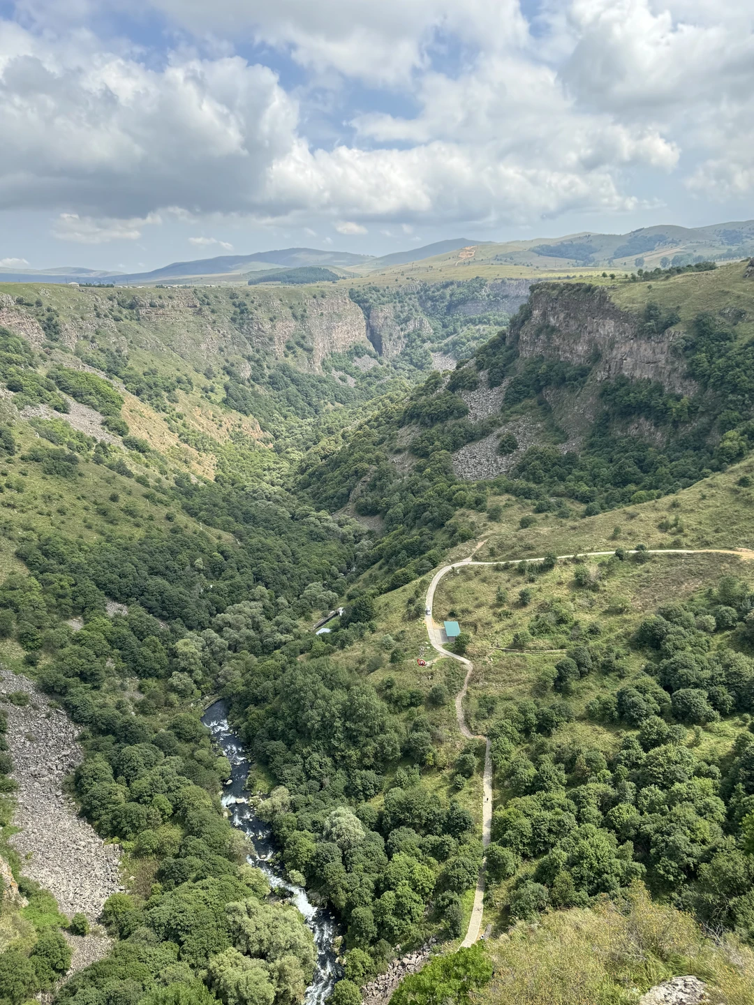 Бриллиантовый мост, каньон Дашбаши и каскадные водопады (Алена)