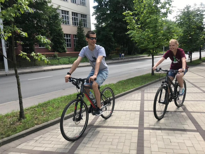 По Калининграду на велосипеде