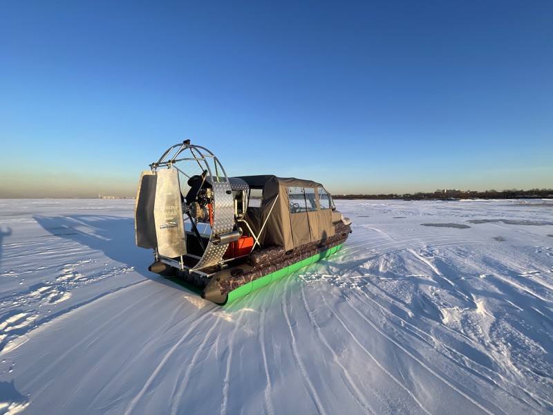 Фото отзыва 3: экскурсия "По Финскому заливу на аэролодке!"