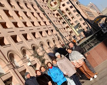 Знакомство с Ереваном и встреча Нового года