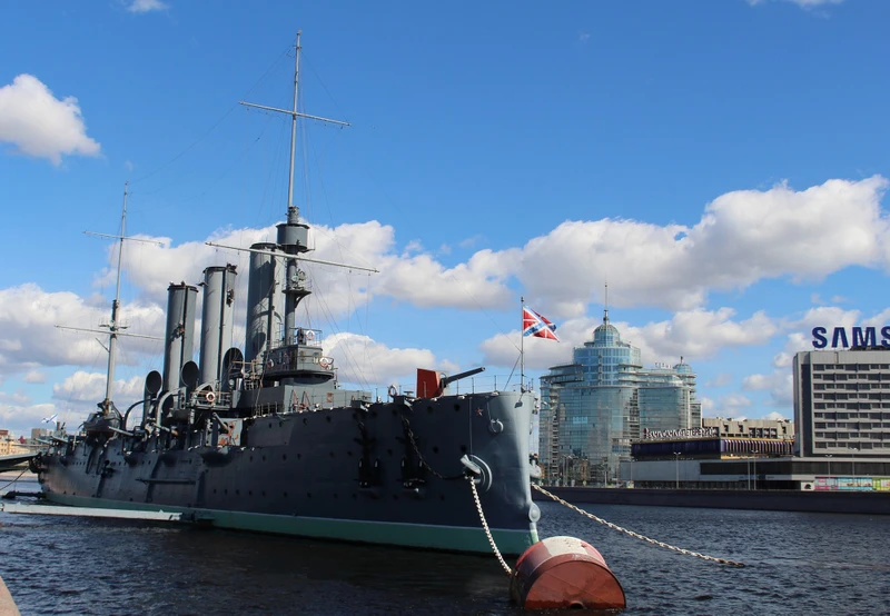 Фото отзыва 2: экскурсия "Групповая экскурсия на крейсер «Аврора» (билеты включены)"