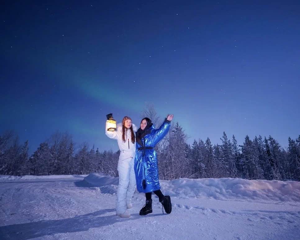 Завораживающее северное сияние (Анна)