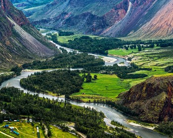 Долина Чулышман, перевал Кату-Ярык и трекинг до водопада Куркуре