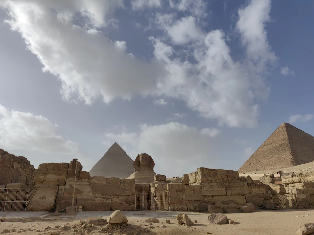 Заказывали комплексно несколько экскурский: два дня гуляли по Каиру с посещением Египетского музея и музея цивилизаций