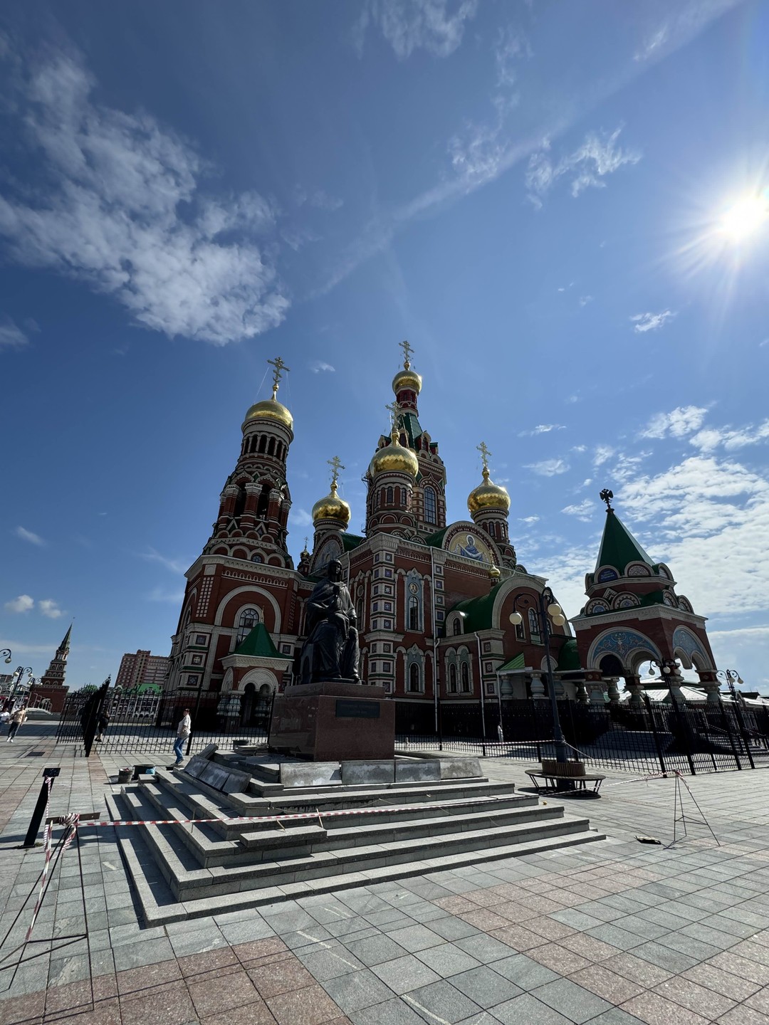 В Йошкар-Оле были не первый раз, но ребенок вырос и захотелось показать город ему. Иван очень