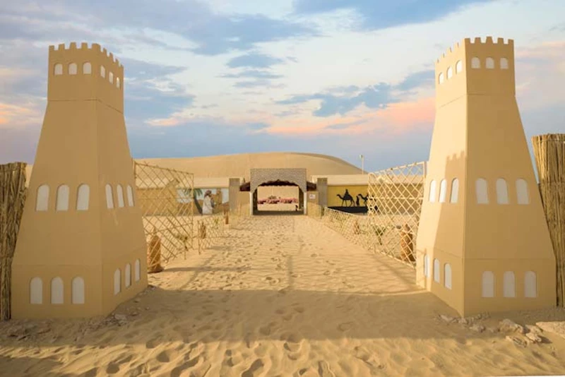 Джип-сафари по барханам в пустыне Абу-Даби