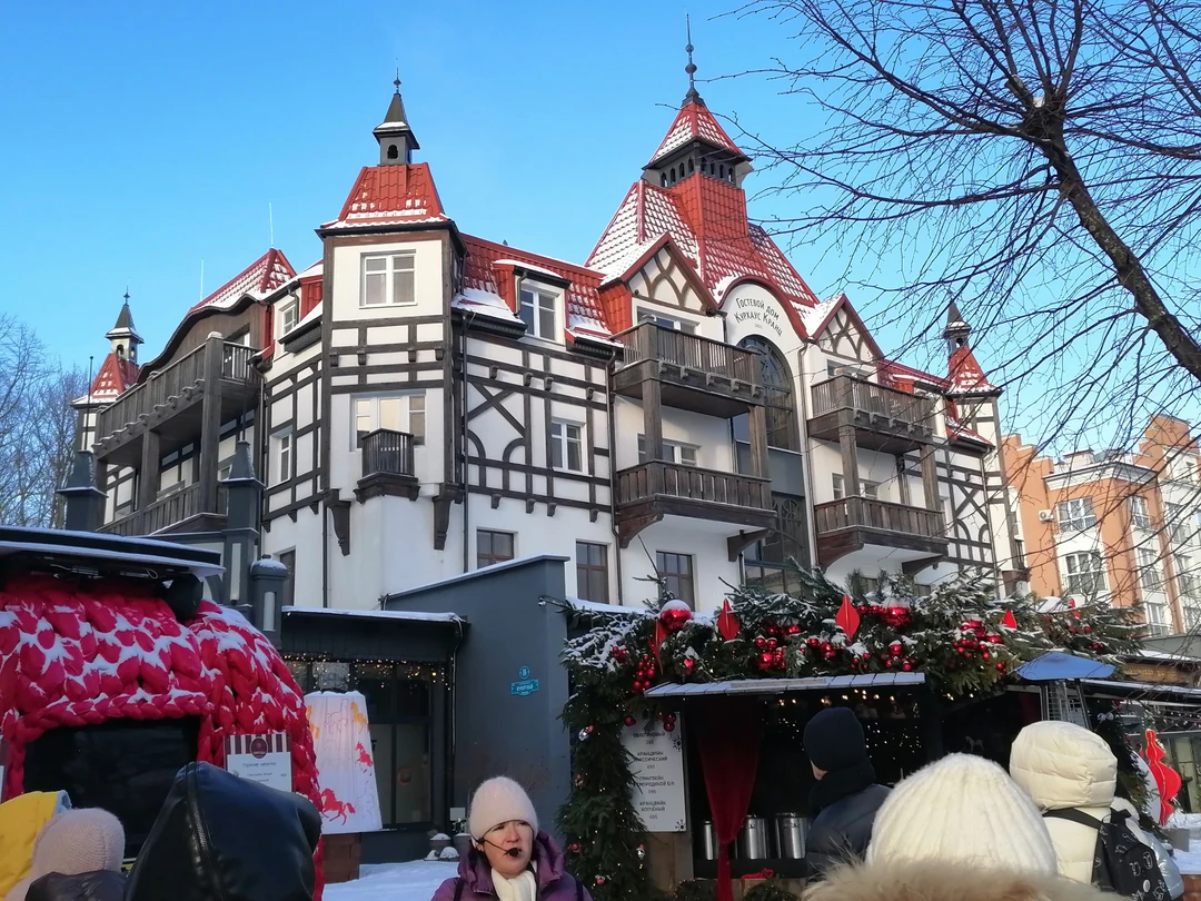 Утренняя Куршская коса, Зеленоградск и замок Нессельбек на автобусе (Светлана)