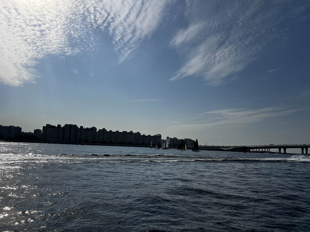 Питер с борта катера (Наталья)