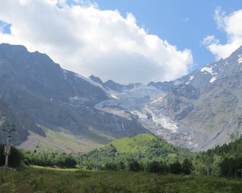 Цейское ущелье, Сказский ледник и Зарамагская ГЭС