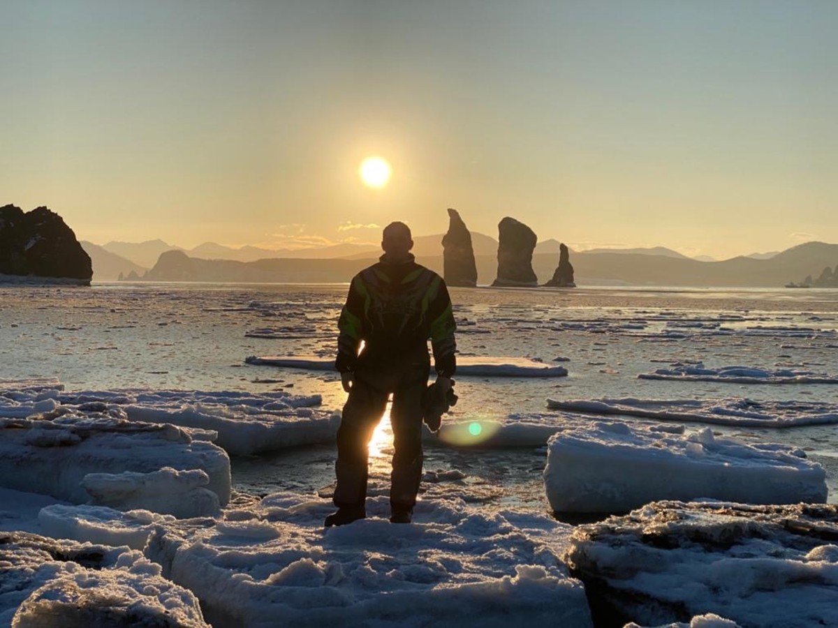 Главное изображение экскурсии - На нартах — к Трём Братьям и мысу Маячный