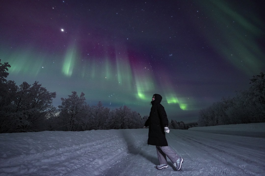 Северное сияние в Мурманске - увидеть хотя бы раз (Наталья)