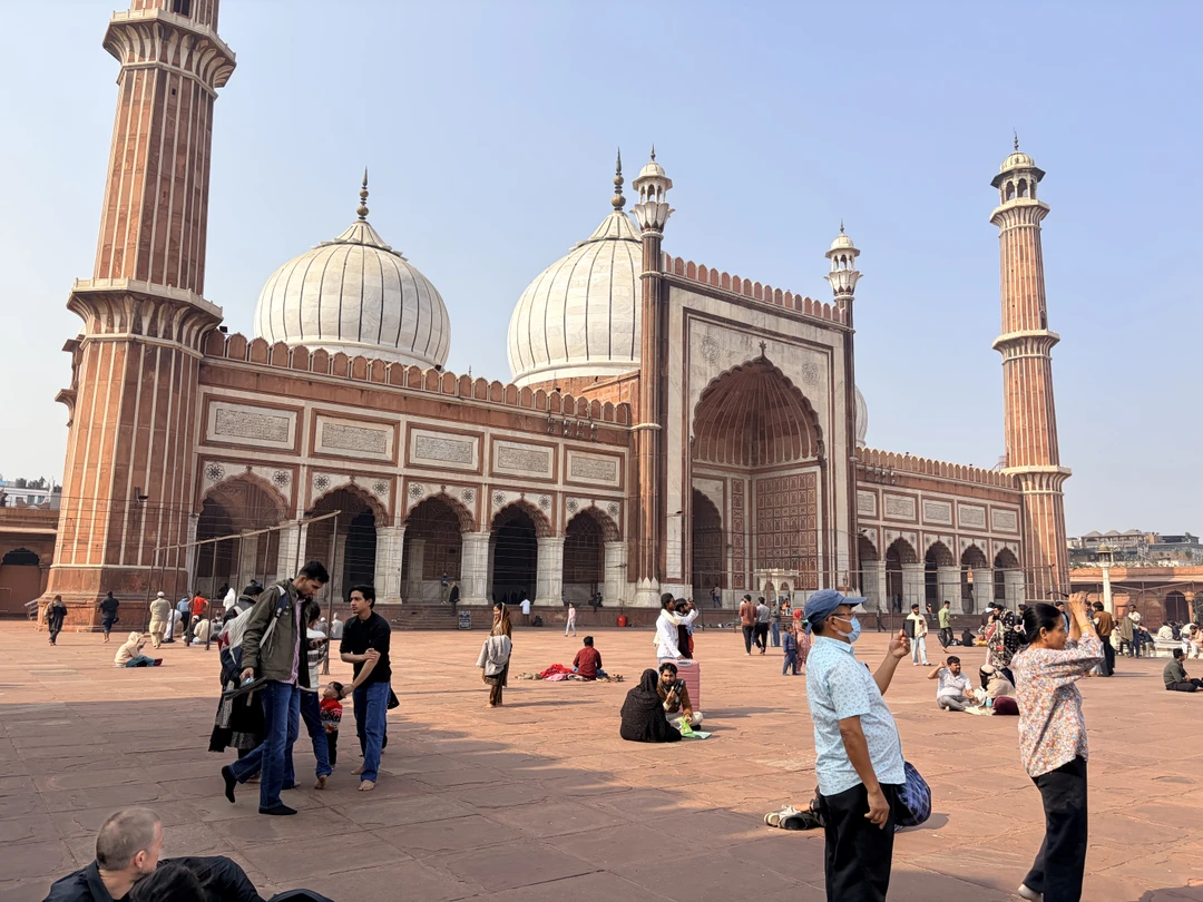 Сегодня были на экскурсии по старому Дели, очень понравилось