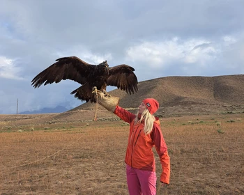 Каньоны Кок-Мойнок и Ак-Сай, охота с беркутом