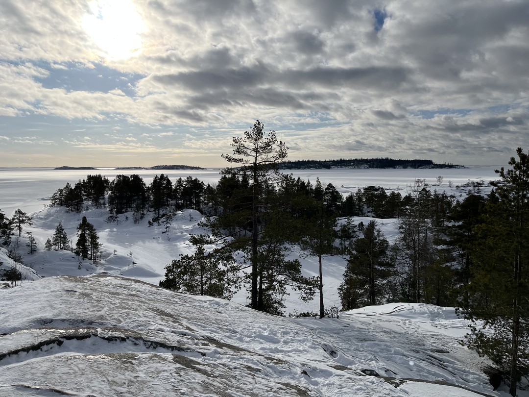 Зимняя Ладога на аэролодке (Екатерина)