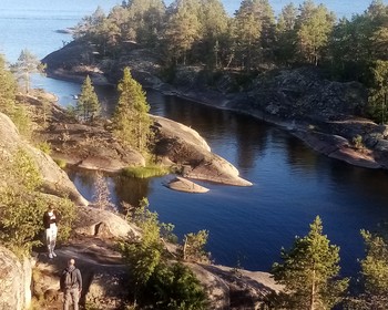 Острова, заливы, водопады, гранатовые копи, карельское и финское достояние