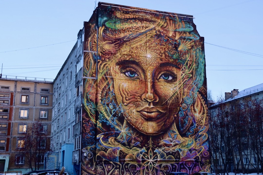 Муральная одиссея Мурманска (Оксана)
