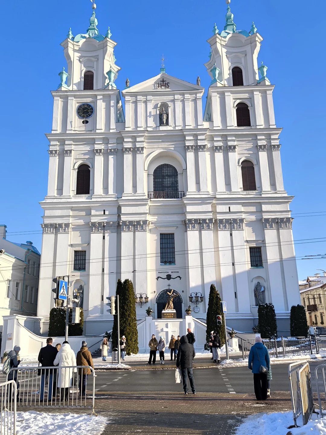 Это моя первая поездка в Гродно,только заселился и сразу в бой). Моим гидом был Игорь,а группа