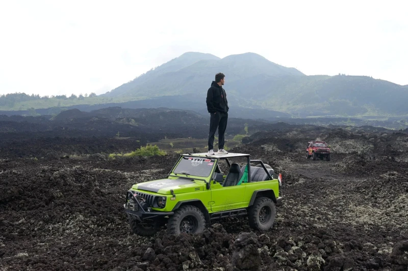 На джипах к вулкану Батур