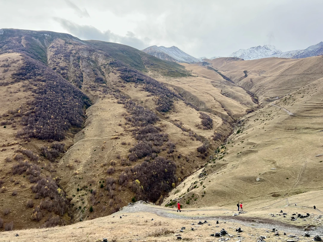 Из Тбилиси в Казбеги на микроавтобусе (Галя)