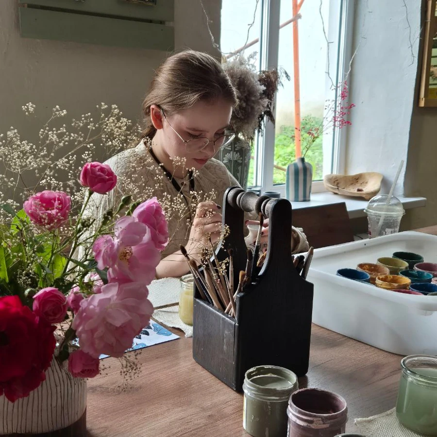 Мастер-класс по росписи гончарной посуды в Плёсе