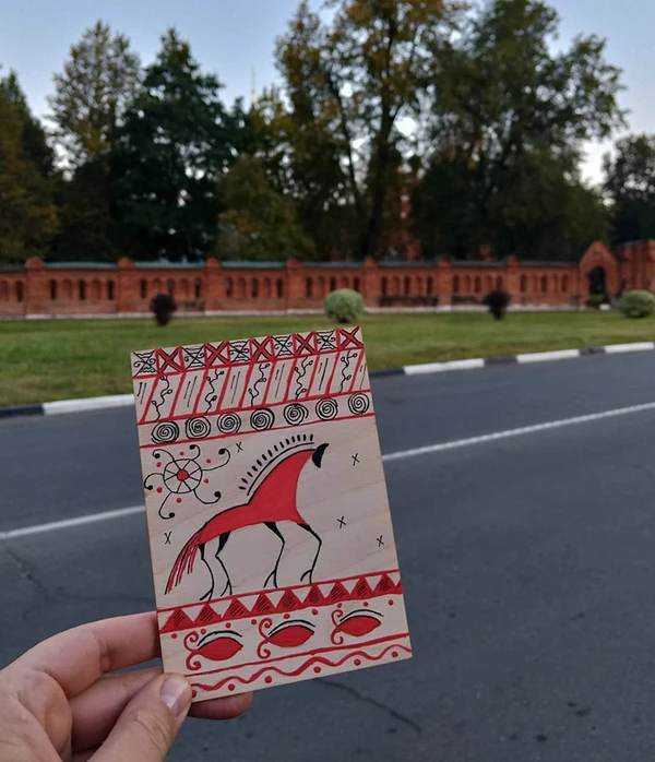 Мезенская роспись - мастер-класс в Коломне (6+)