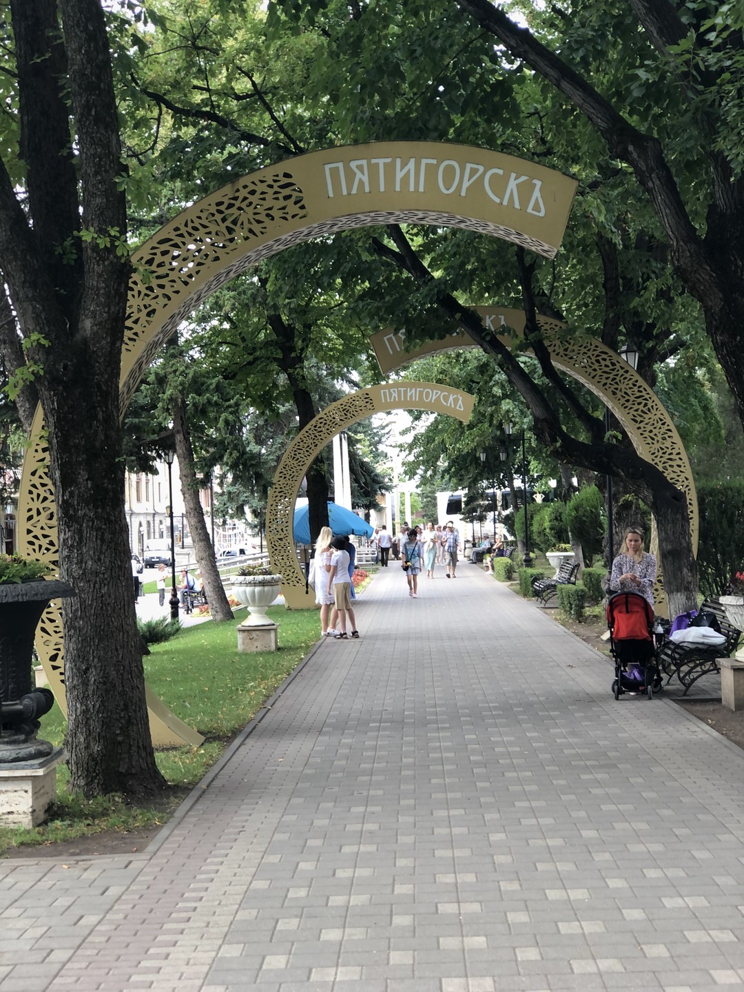 По лермонтовским местам Пятигорска (Юлия)