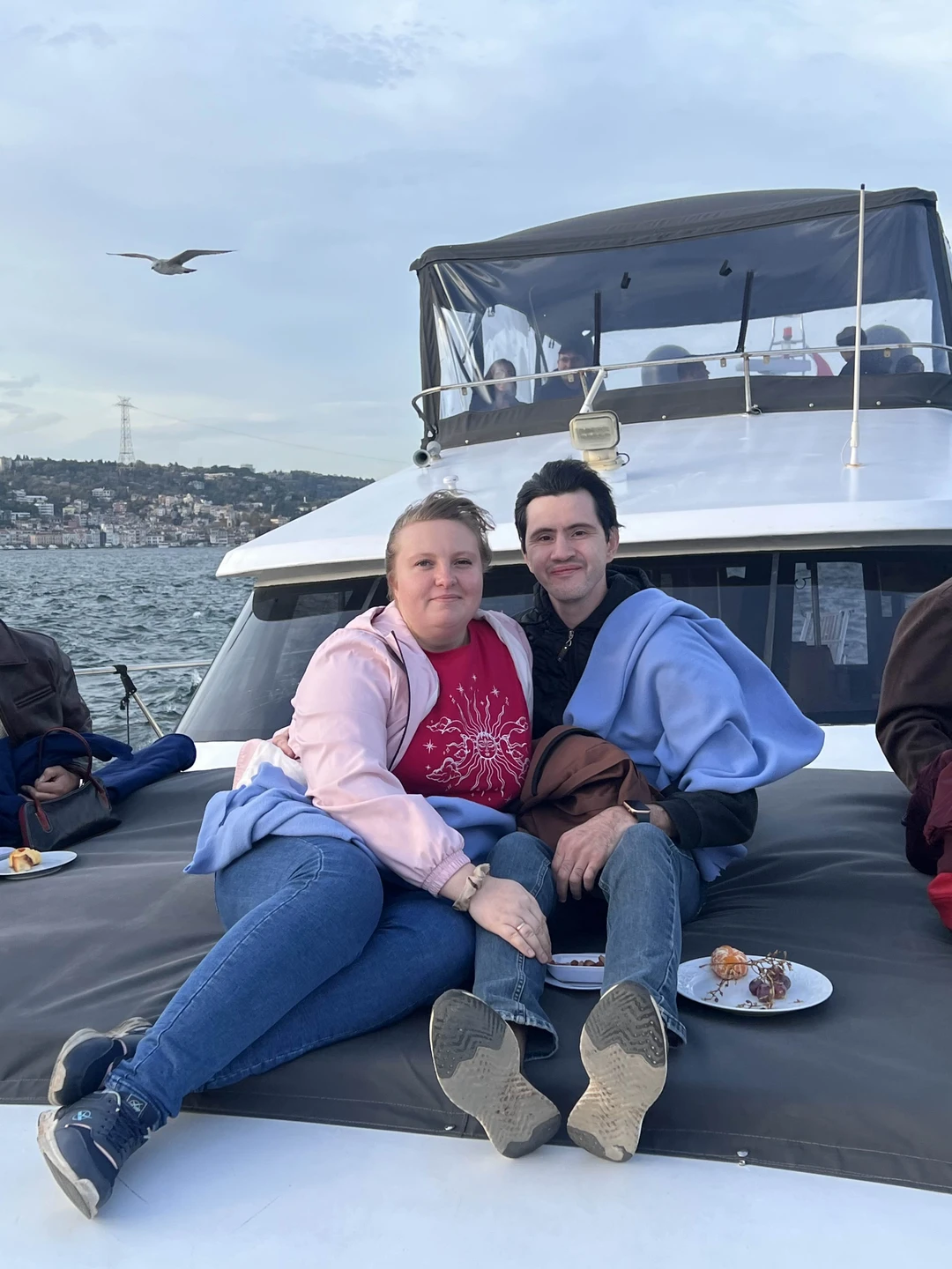 Нам понравилась прогулка на яхте