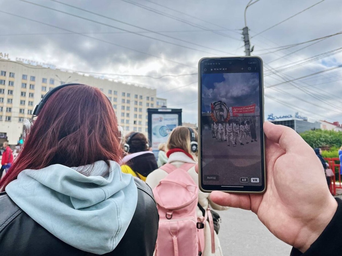 Машина времени: прогулка по Мурманску с VR/AR (14/15)