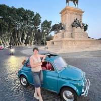 Фото отзыва 1: экскурсия "По Риму — на винтажном «Фиате 500»"
